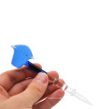 Axe Shape Glass Wax oil Nail New Design Glass Dabber Tool Wax Dabbing Tools Wax Dabbing Tool